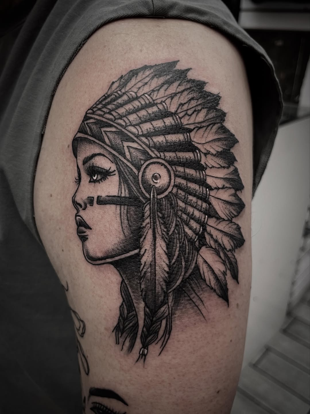 Tattoo by @seangallaghertattoos — black_and_grey, realism