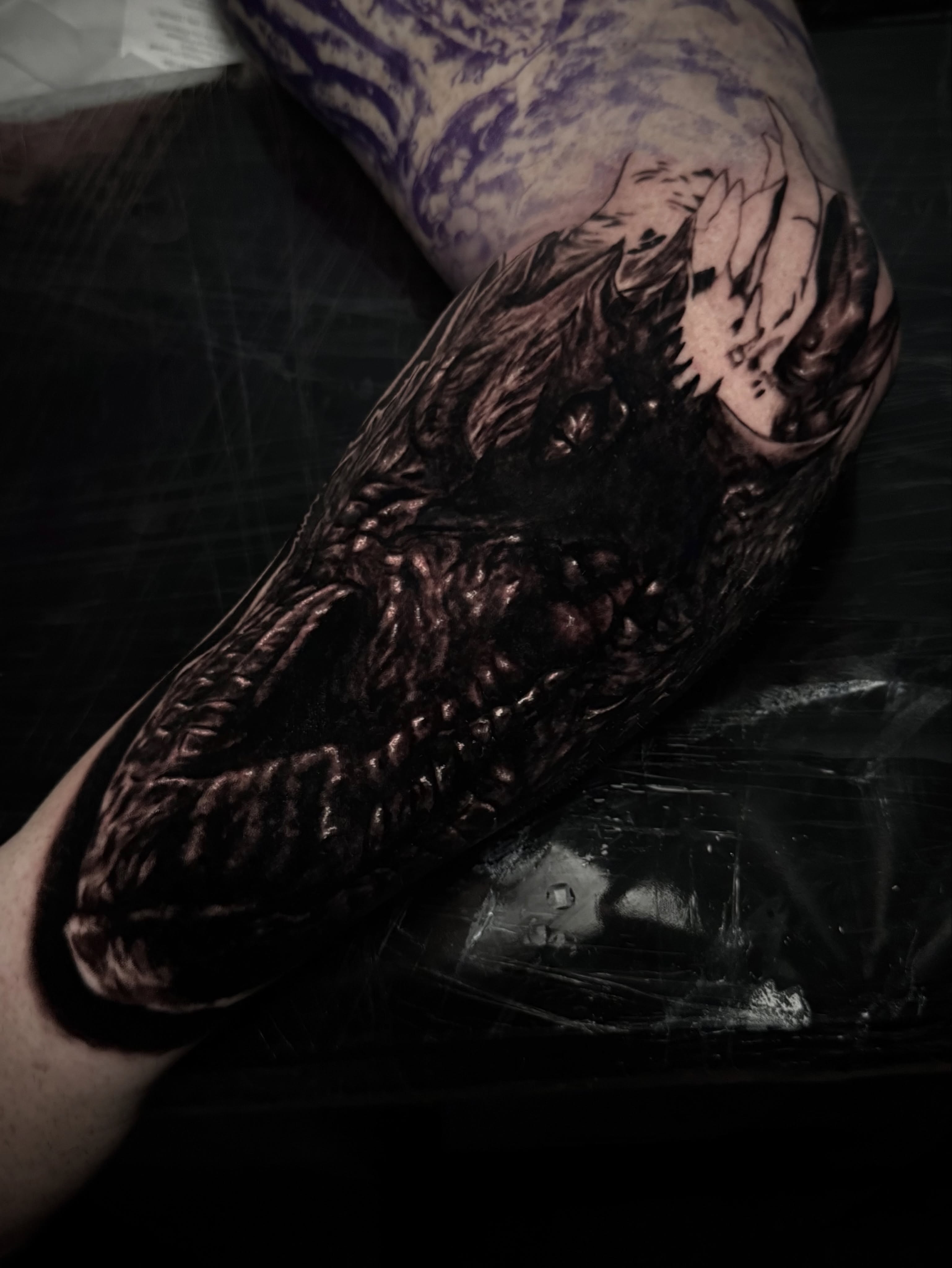 Tattoo by @blakeferonetattoo β dark_realism