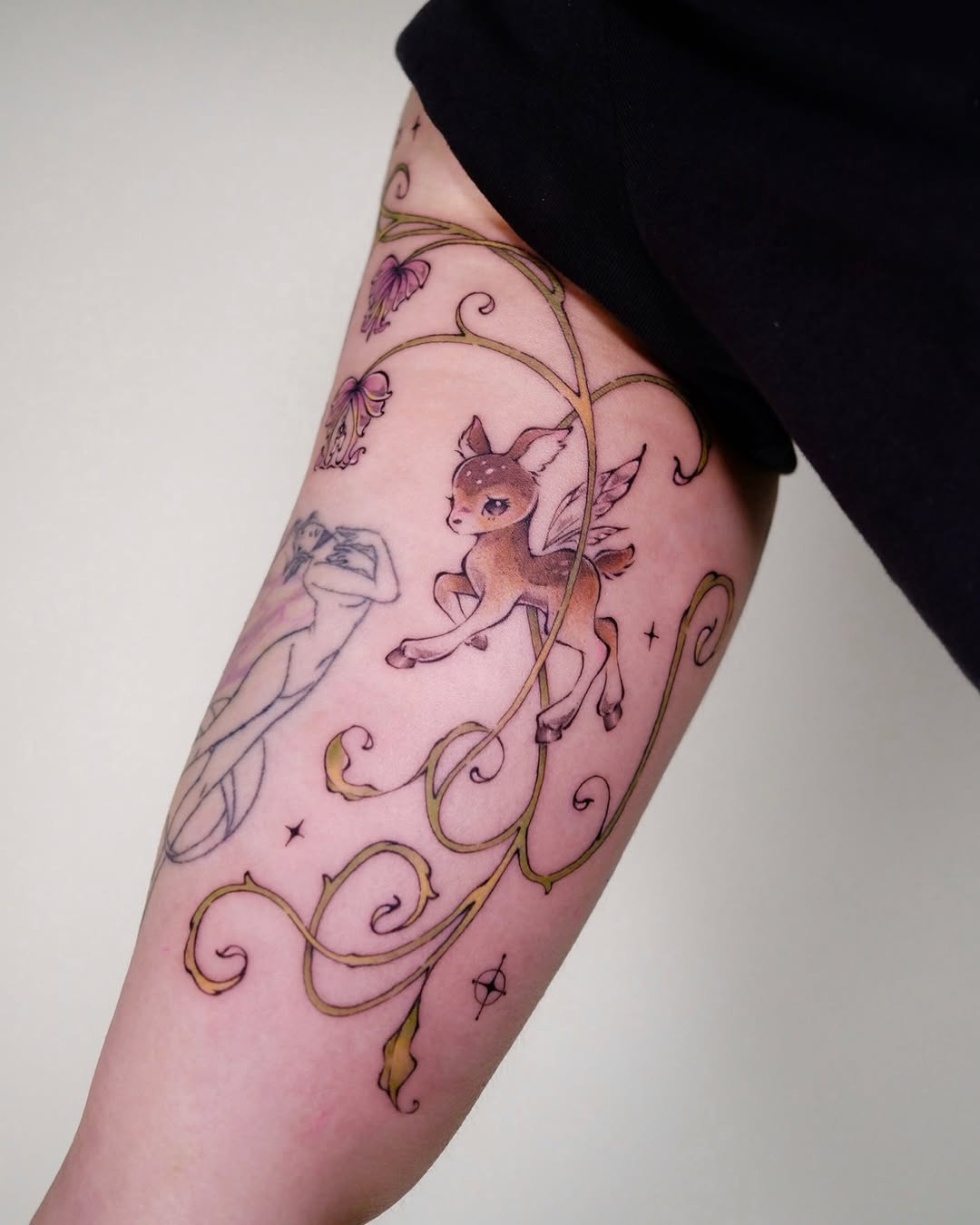 Tattoo by @lunarabbittattoo â illustrative, fine_line