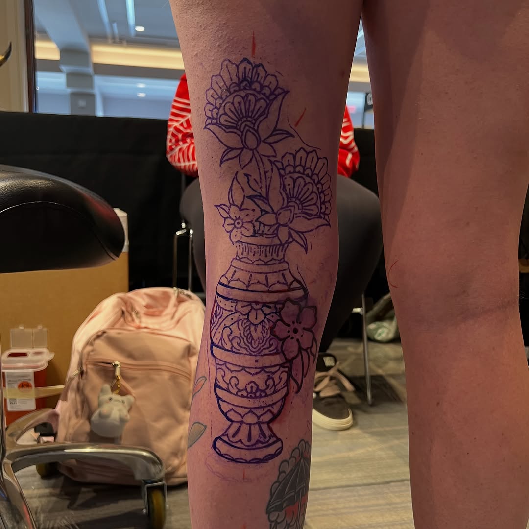 Tattoo by @pamsanderstattoo โ ornamental, fine_line