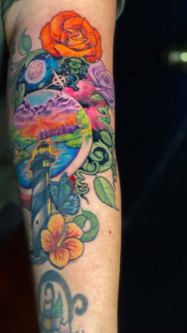 Tattoo by @picassodulartattoo — neo_traditional, realism