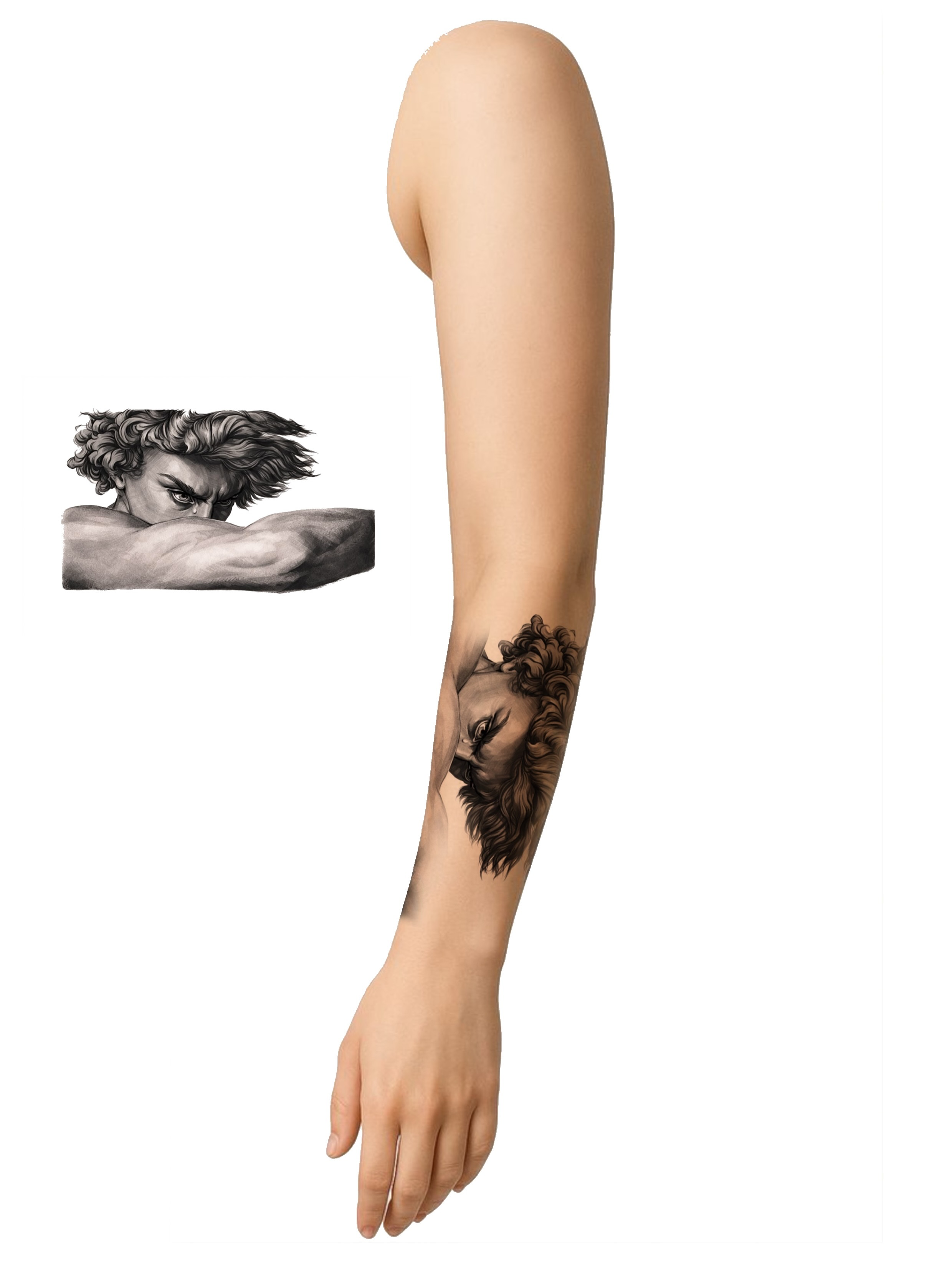 Tattoo by @id_tt_ — black_and_grey