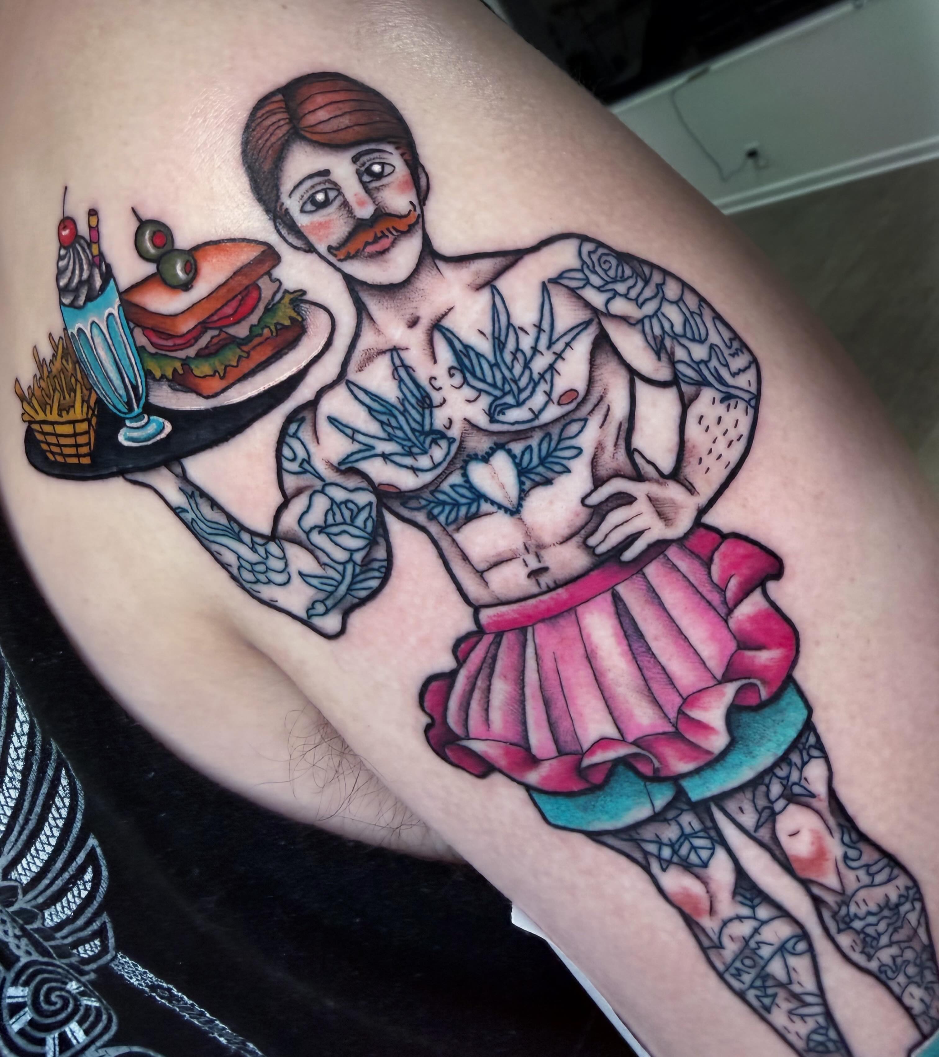 Tattoo by @rockylovetattoos — american_traditional