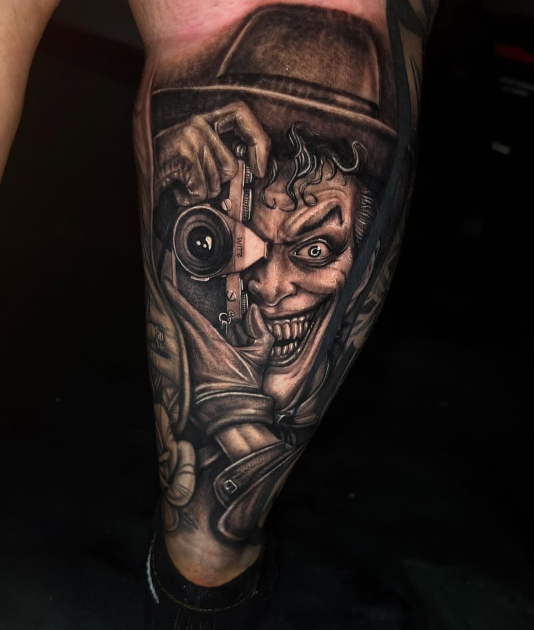 Tattoo by @burkes.body.graphic — realism, dark_realism