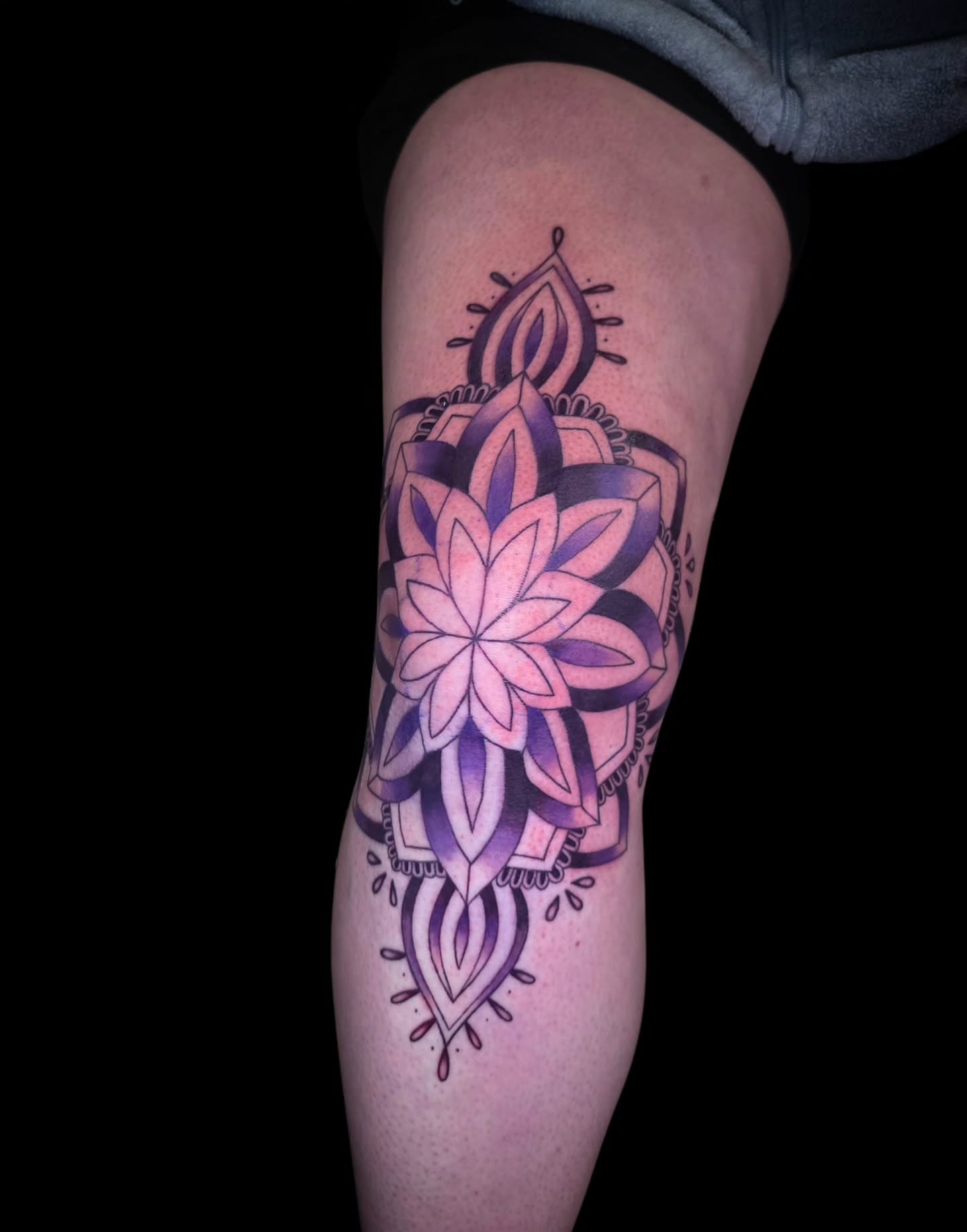 Tattoo by @matriix.ink.tattoos — geometric