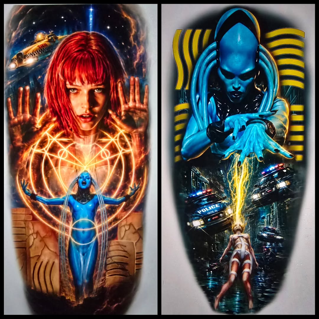 Tattoo work at Nomad Legacy Tattoo Expo 2026