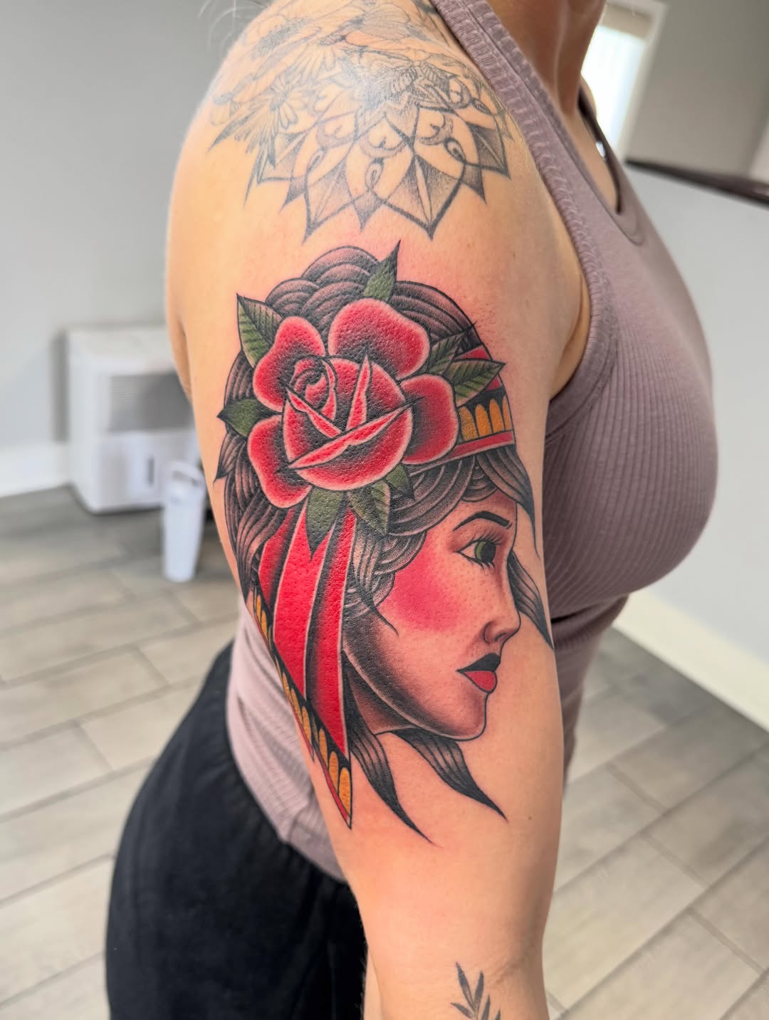 Tattoo by @red_palm_tattoo — american_traditional