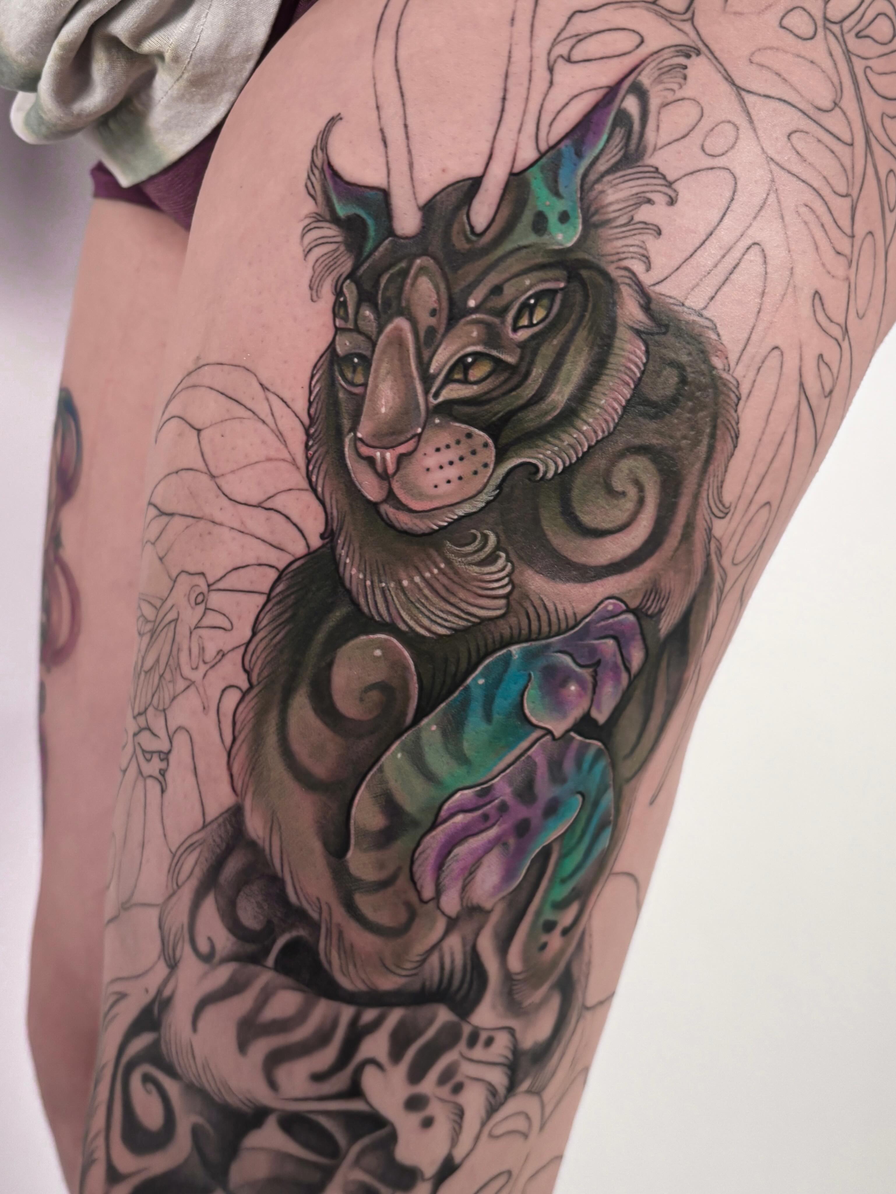 Tattoo by @fairygremlinn — american_traditional, realism