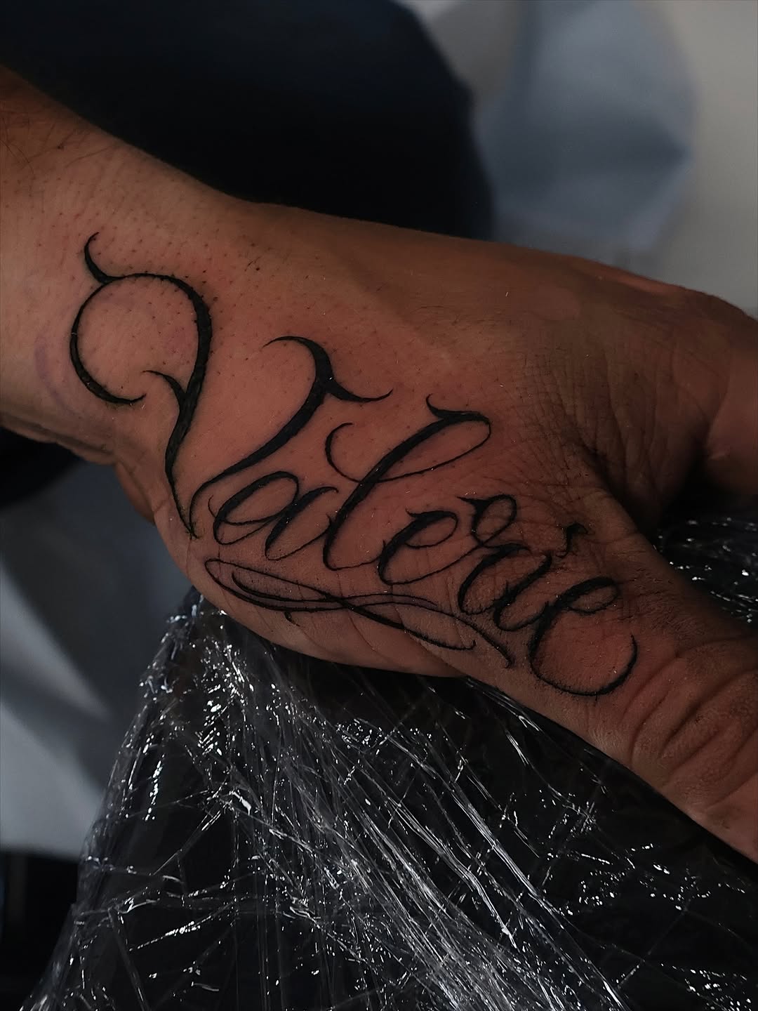 Tattoo by @jmoreno3fr — lettering_script