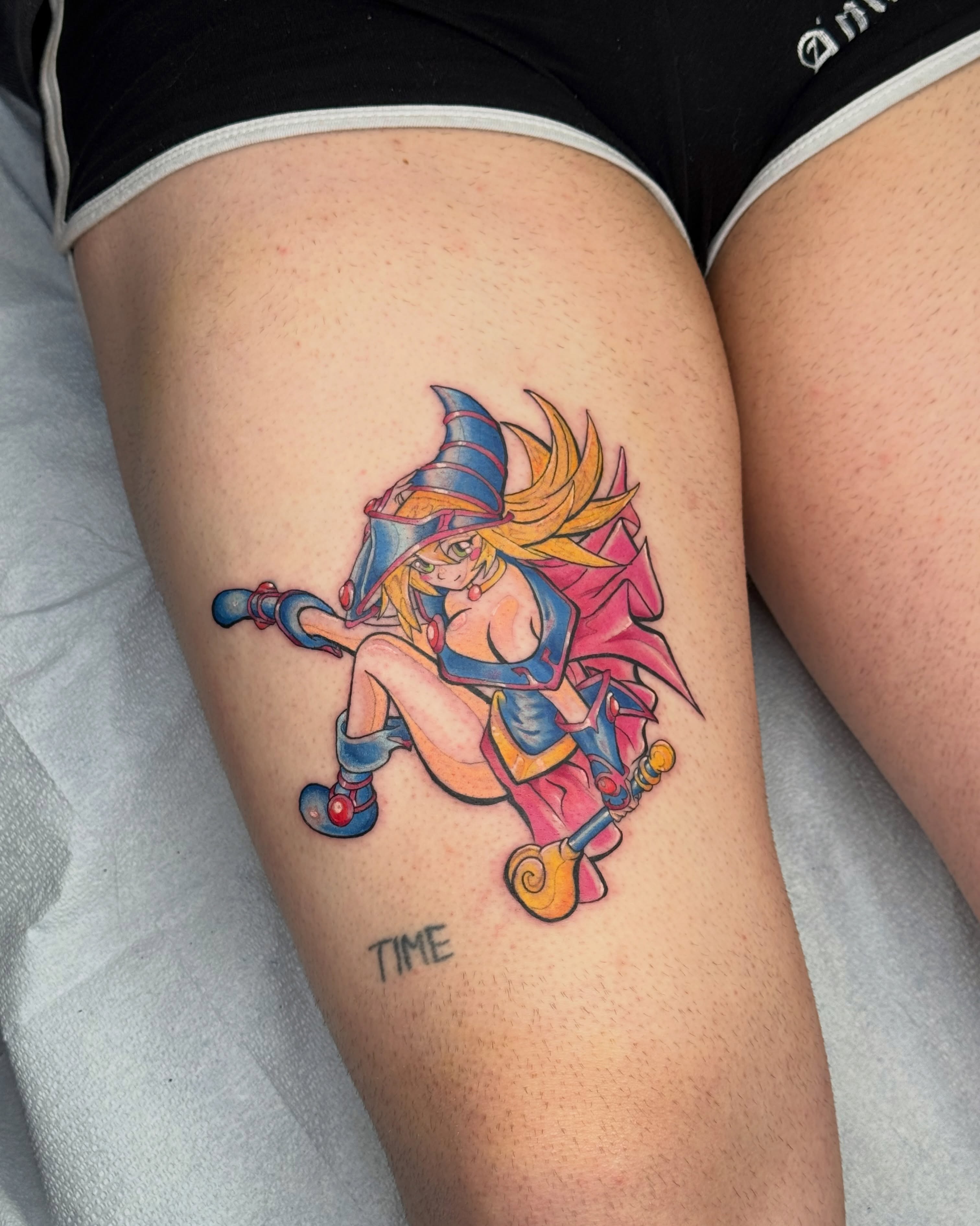 Tattoo by @majinmish — anime