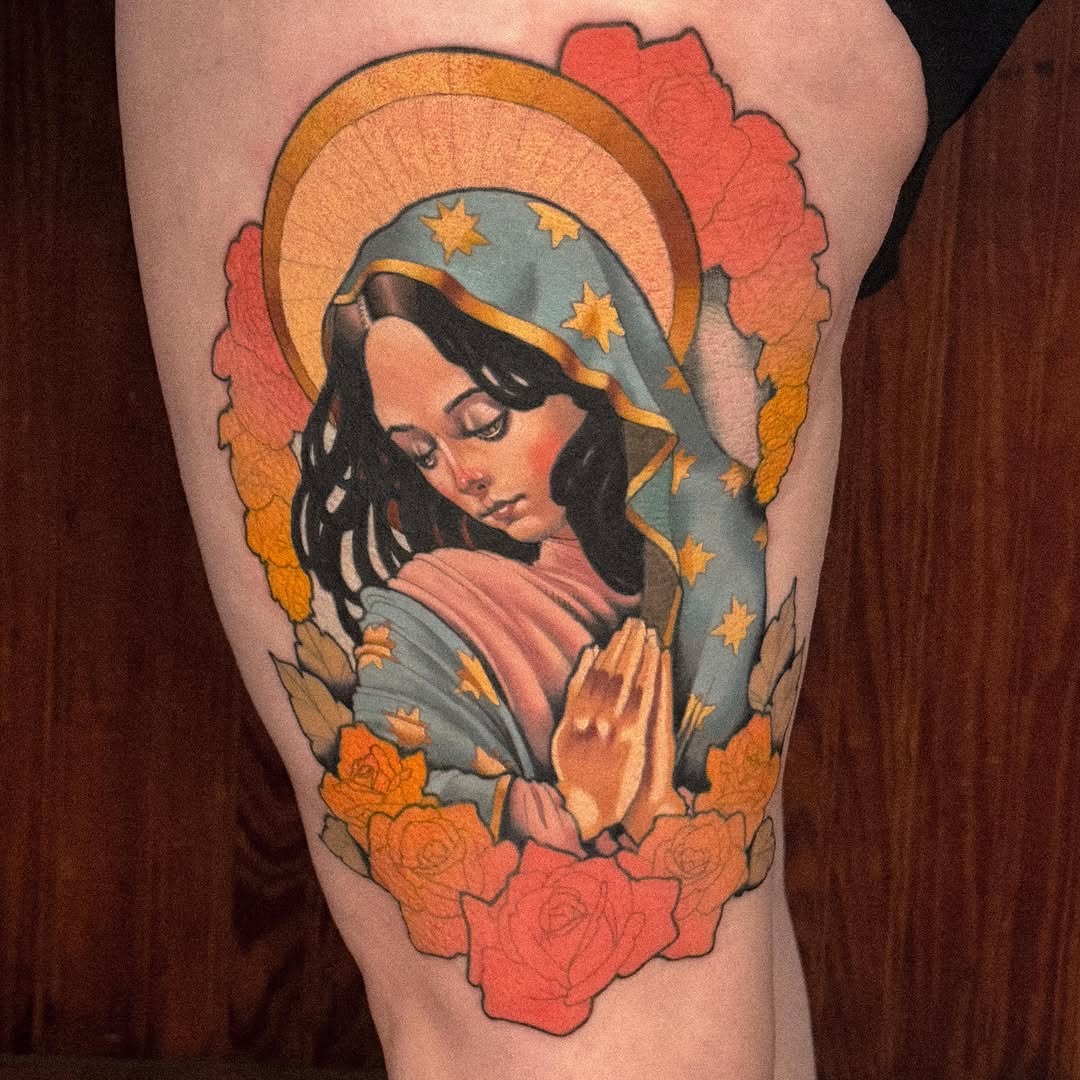 Tattoo by @nathan_thomas_tattoos — neo_traditional, realism