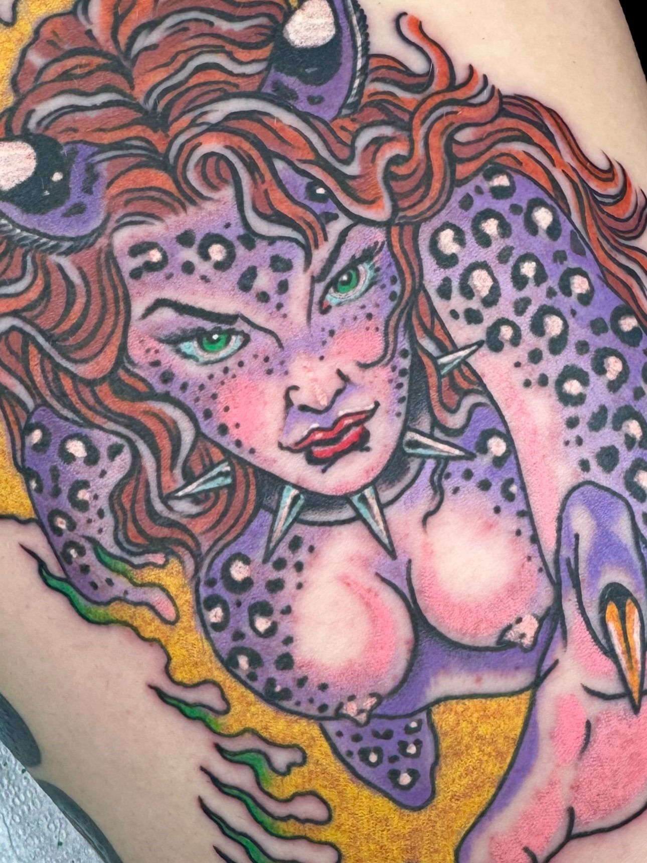 Tattoo by @davidmaynard3a — new_school, illustrative