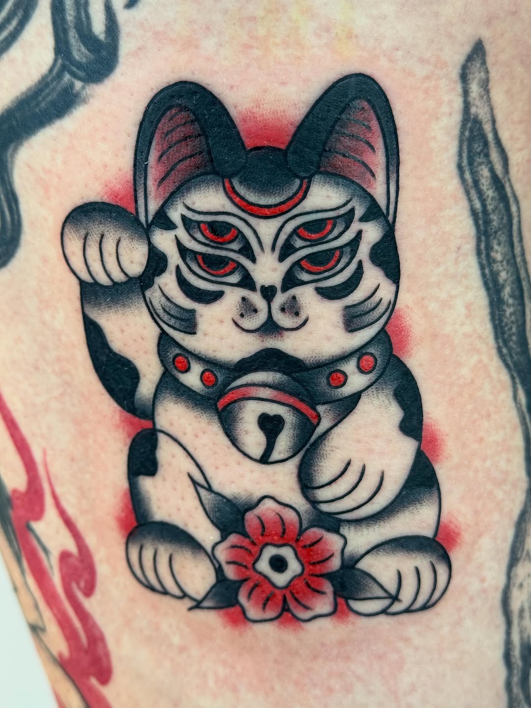 Tattoo by @dieslowtattoo — american_traditional, neo_traditional