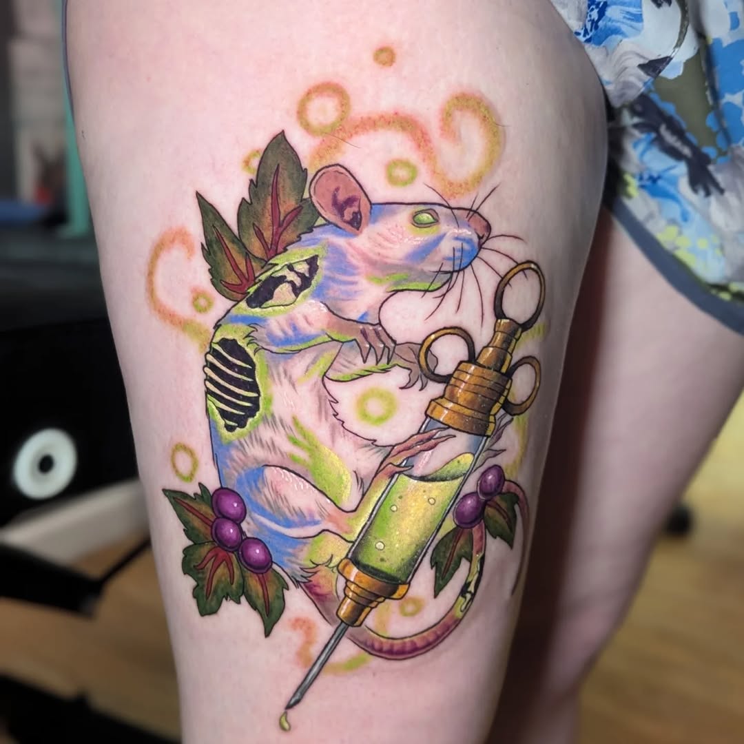 Tattoo by @bethanyjanetattoos — new_school, dark_realism