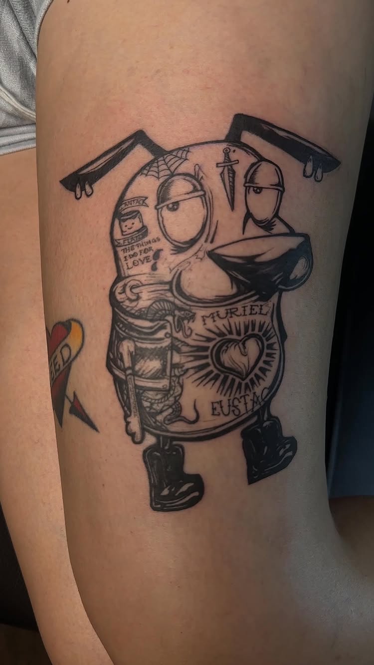 Tattoo by @homestead_tattoos — black_and_grey