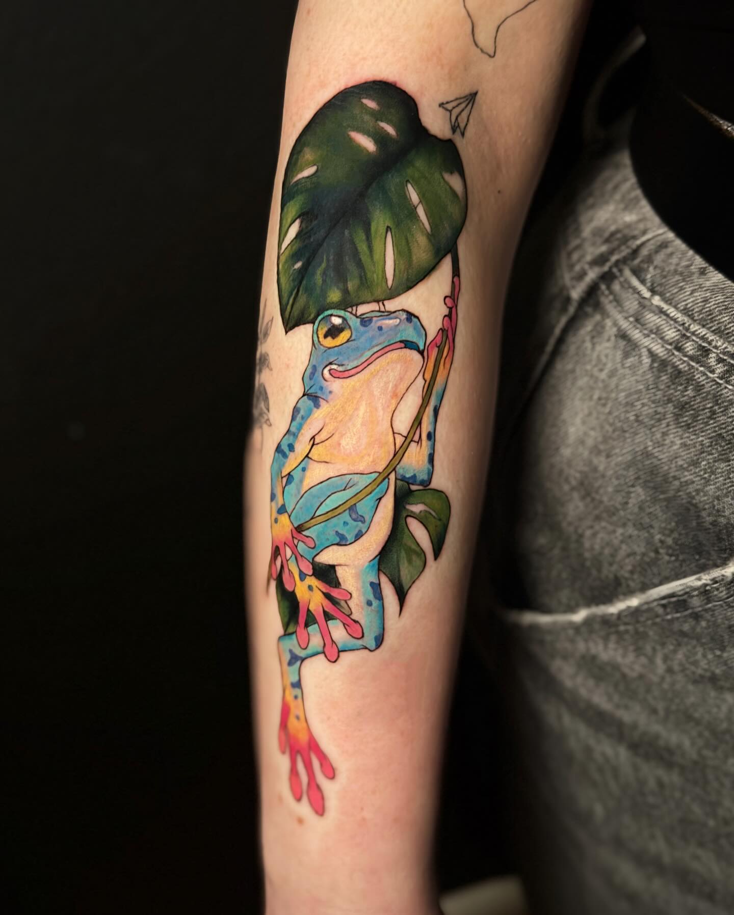 Tattoo by @needlenikki — watercolor
