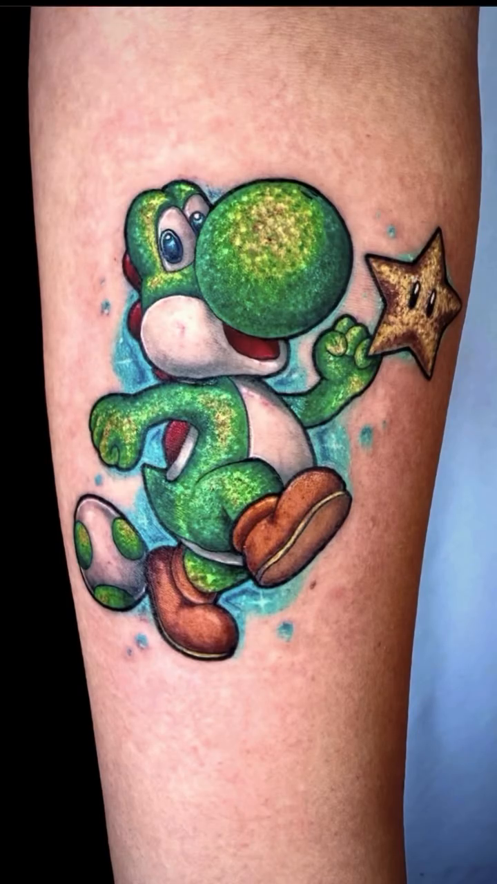 Tattoo by @keithkustom — anime, new_school