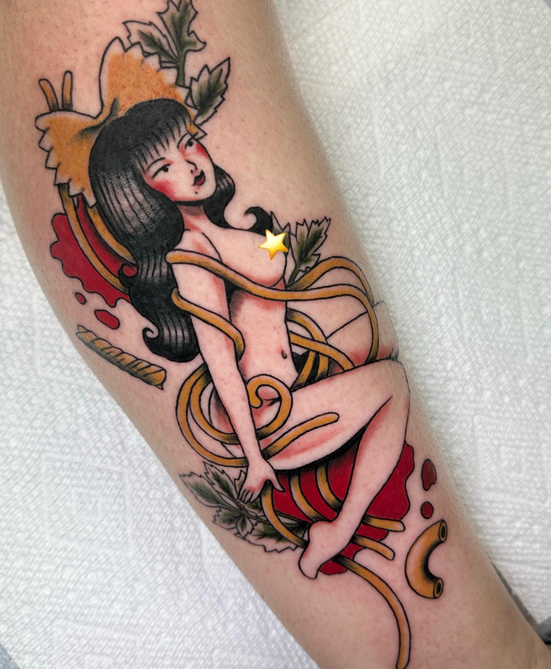 Tattoo by @gloomybugz — american_traditional