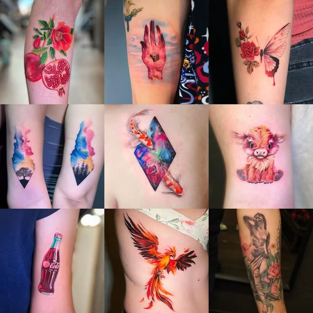 Tattoo by @baronart__nana — realism, watercolor