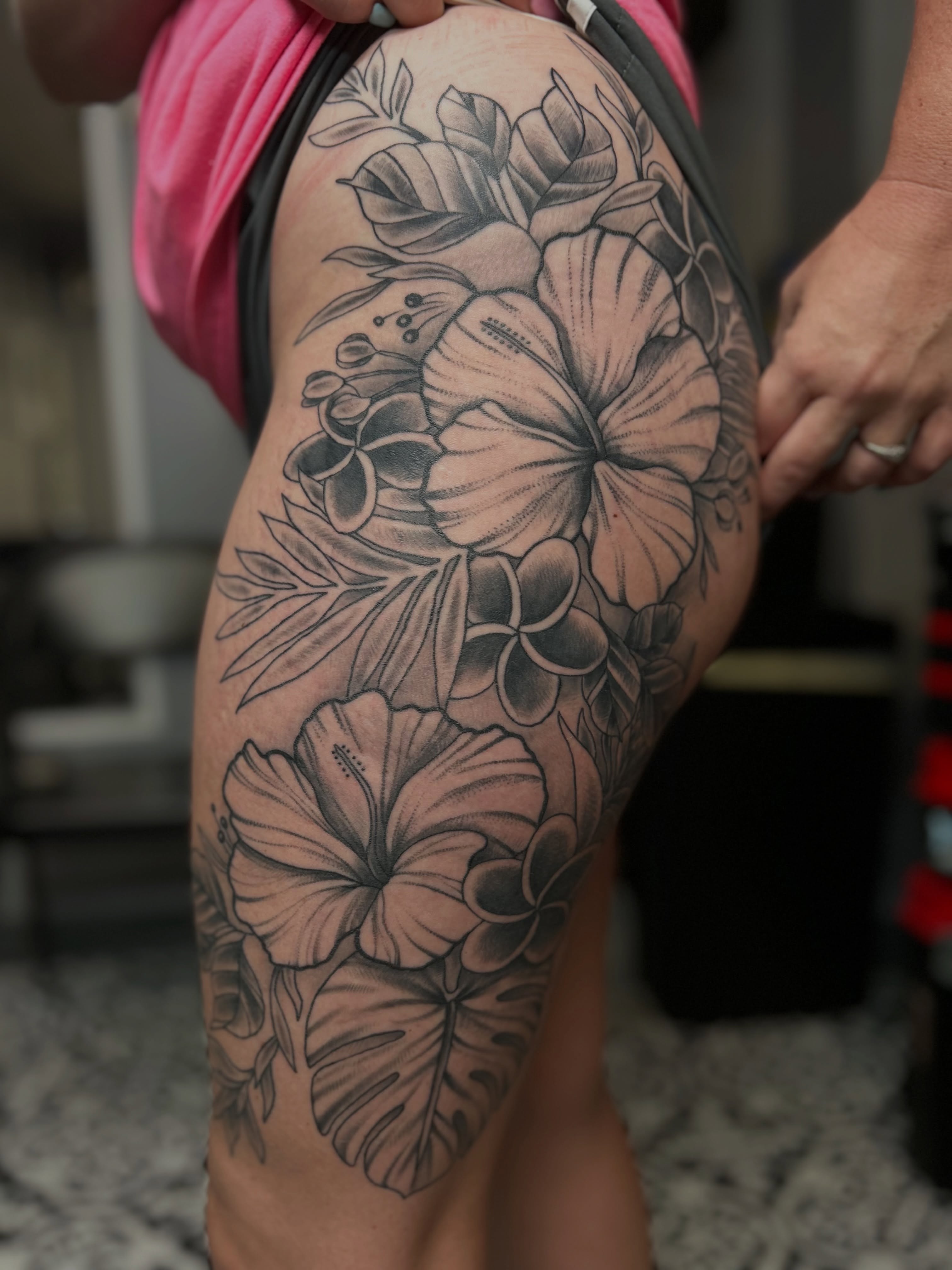 Tattoo by @jaytattoo405 — black_and_grey