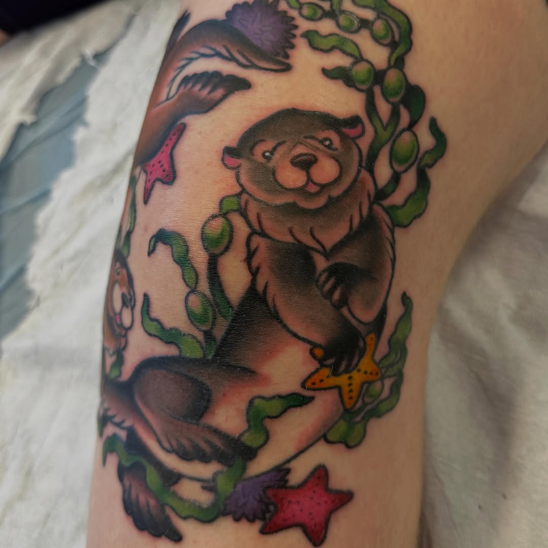 Tattoo by @southpawkate — new_school