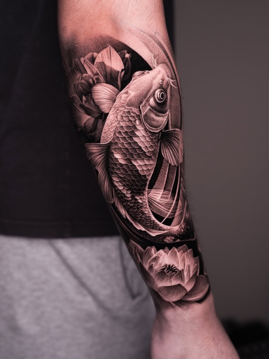Tattoo by @tattooist_steven — realism, black_and_grey