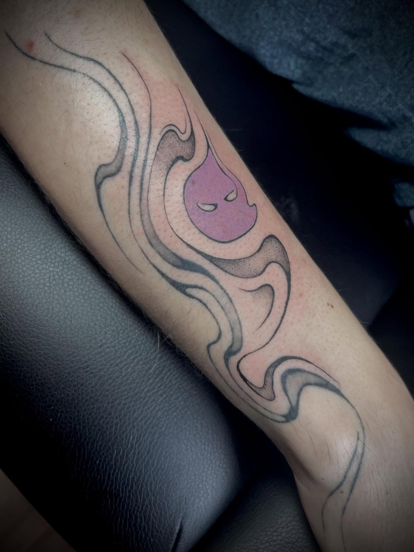 Tattoo by @audreywallacetattoo — dotwork