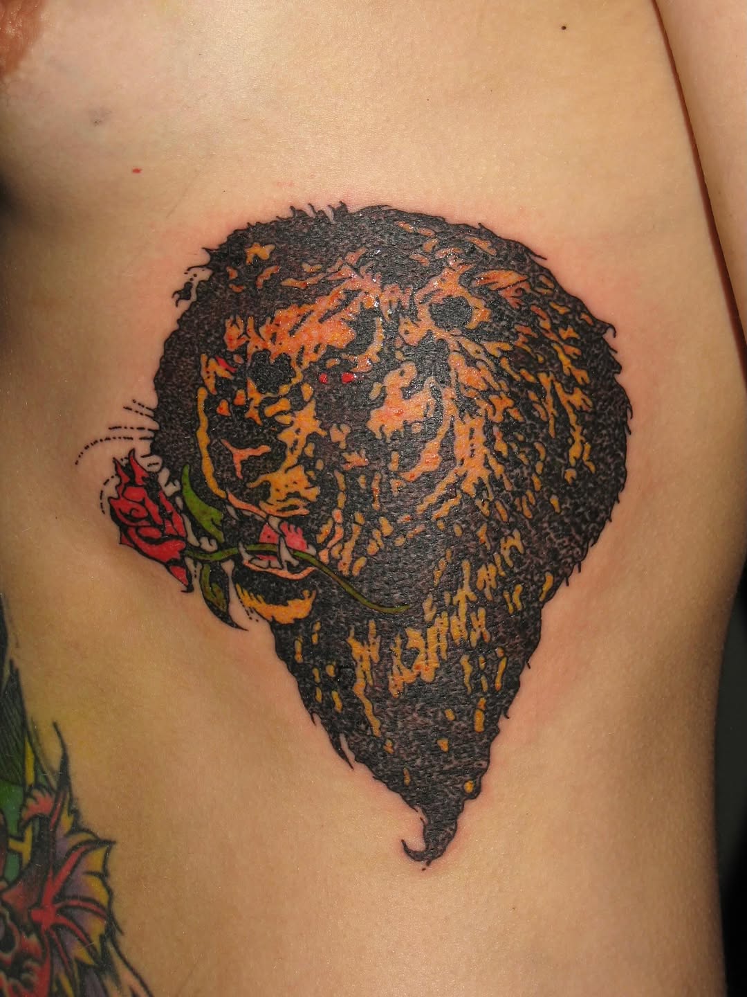 Tattoo by @whatisheavenlike — blackwork, realism