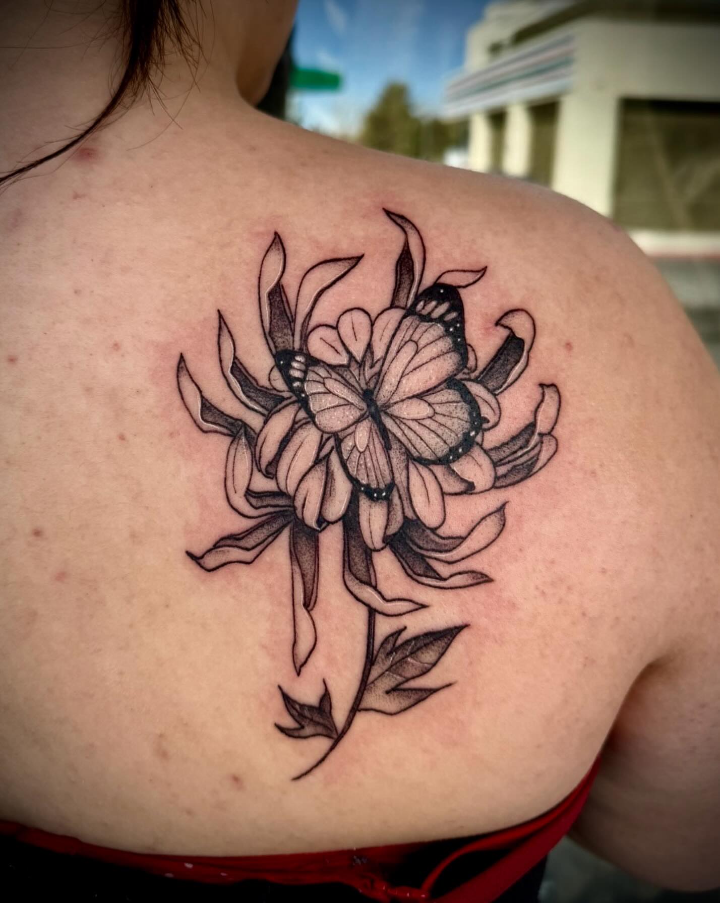 Tattoo by @kylehtattoo — black_and_grey