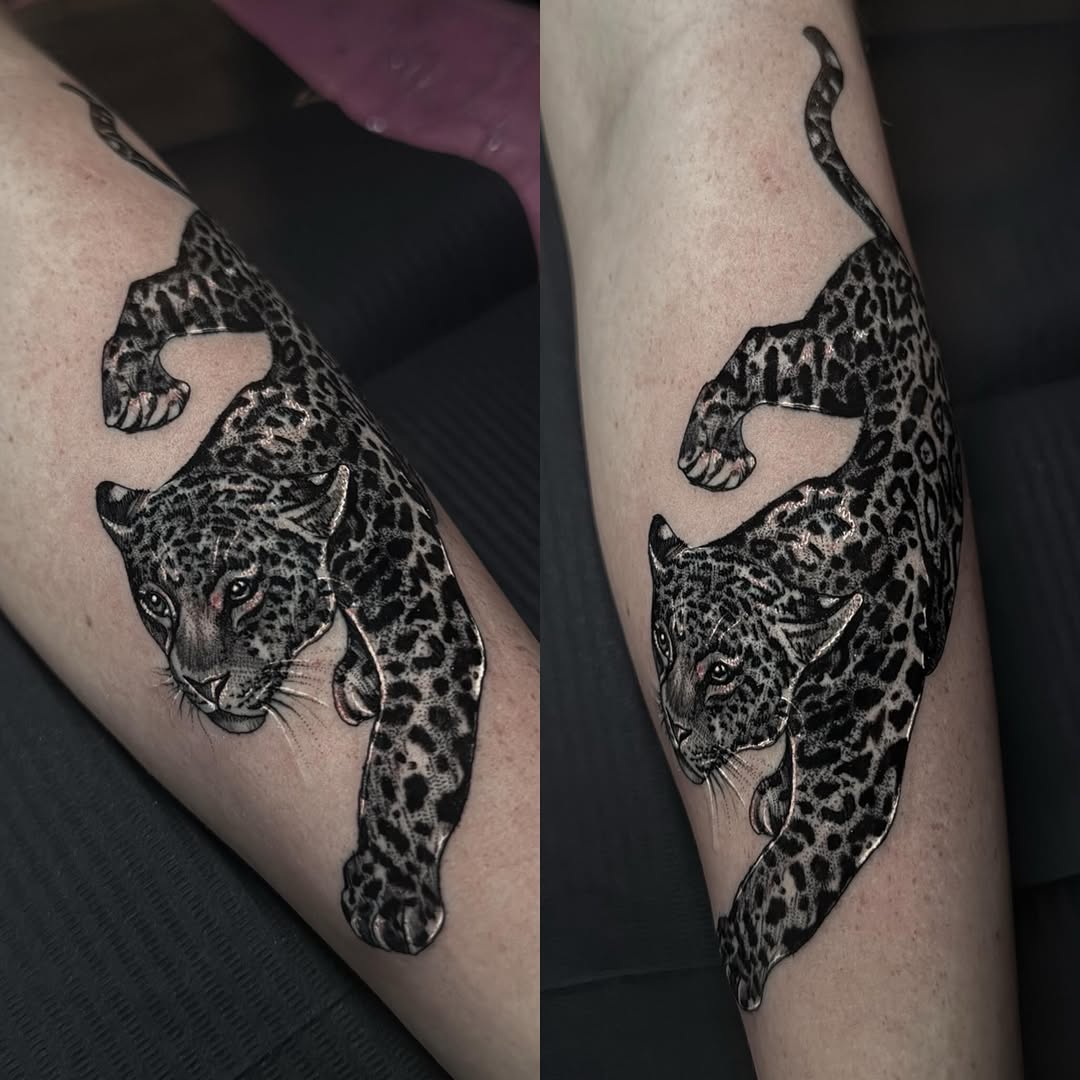 Tattoo by @kat_tattooer — realism, black_and_grey