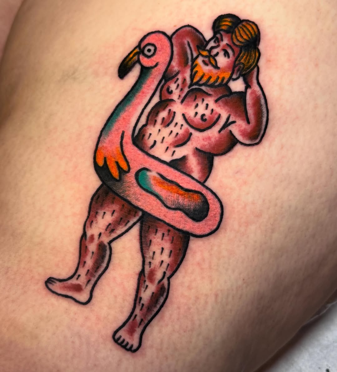 Tattoo by @lindsayloutat2 — american_traditional