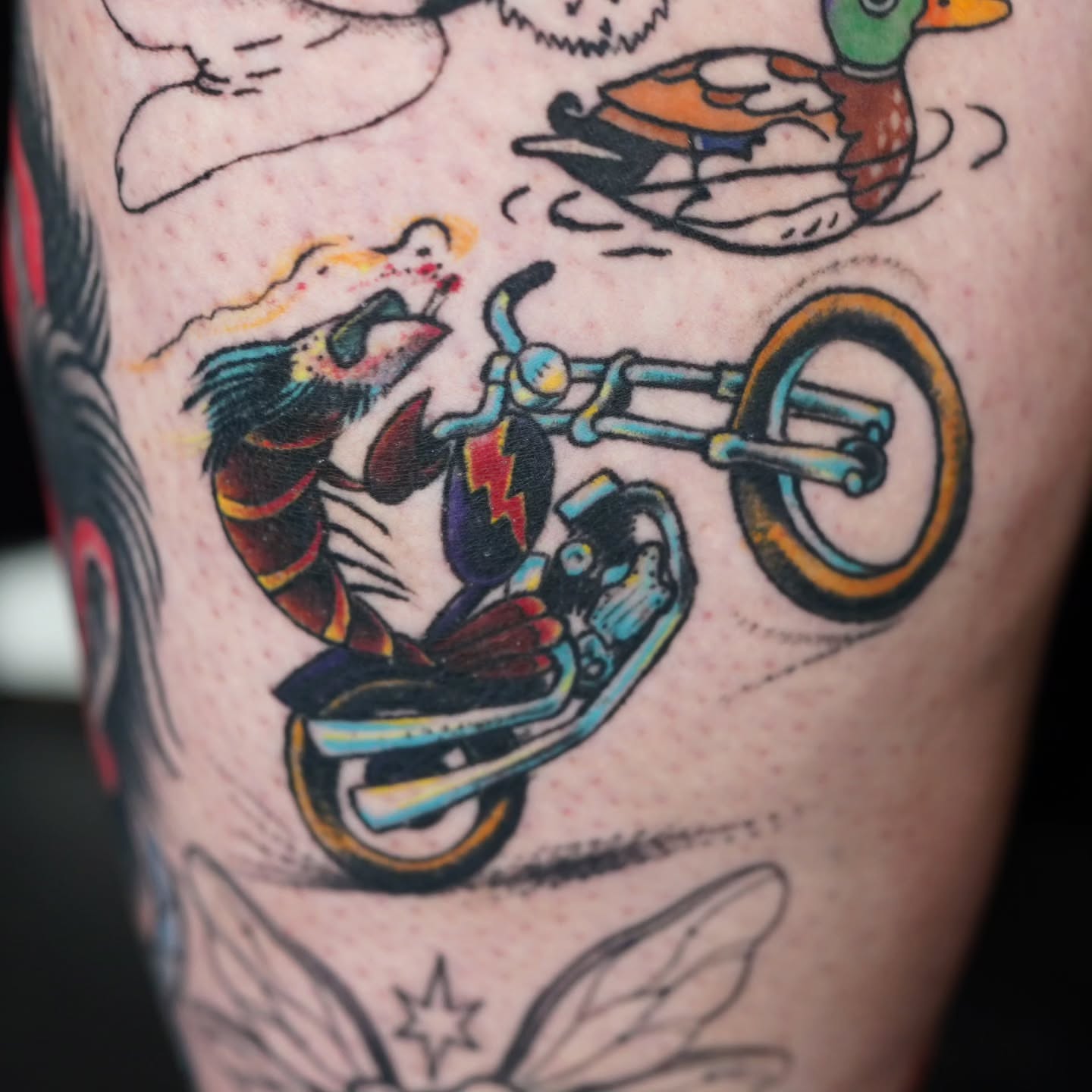Tattoo by @adamlunoe — american_traditional