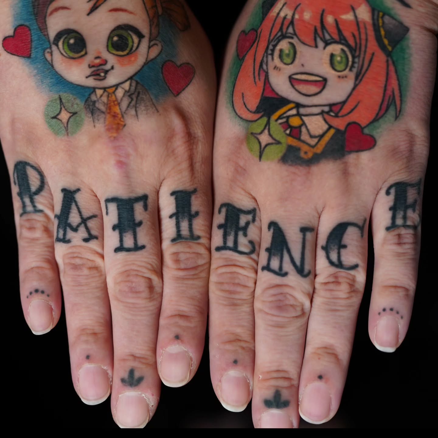 Tattoo by @adamlunoe — anime