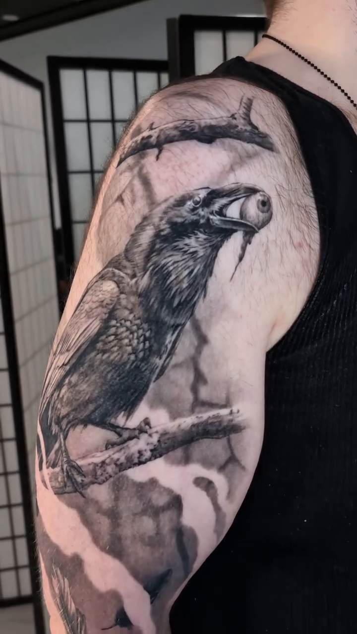 Tattoo by @costellotattoo — realism, black_and_grey