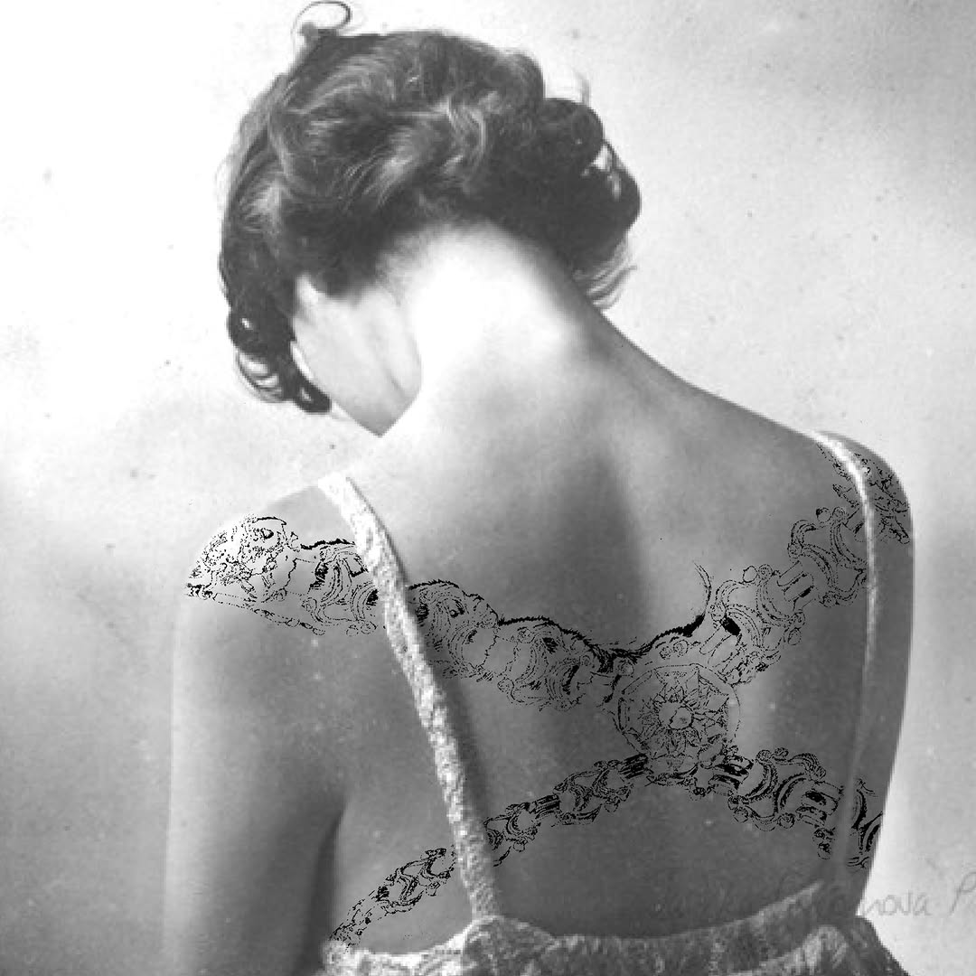 Ornamental ornamental tattoo on the back by @douohv