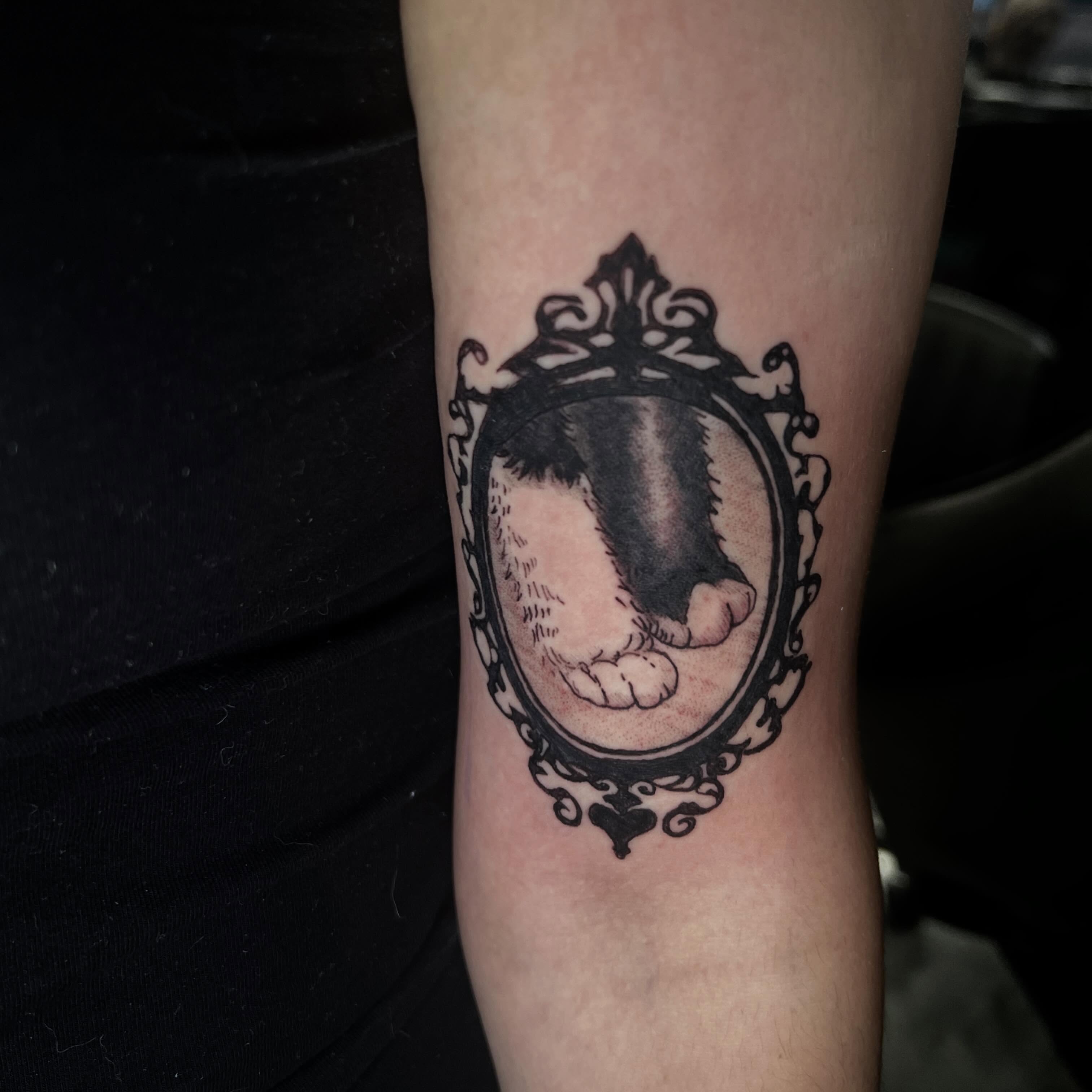 Tattoo by @marztattz — black_and_grey, realism