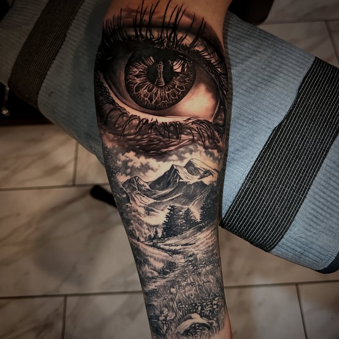 Tattoo by @chrisjansenofficial — realism, black_and_grey