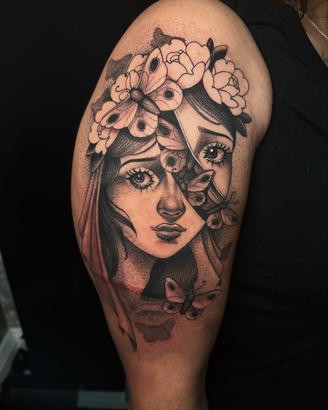 Tattoo by @vvxtattoos โ black_and_grey, realism