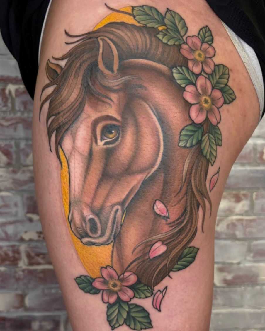 Tattoo by @vvxtattoos โ realism, neo_traditional
