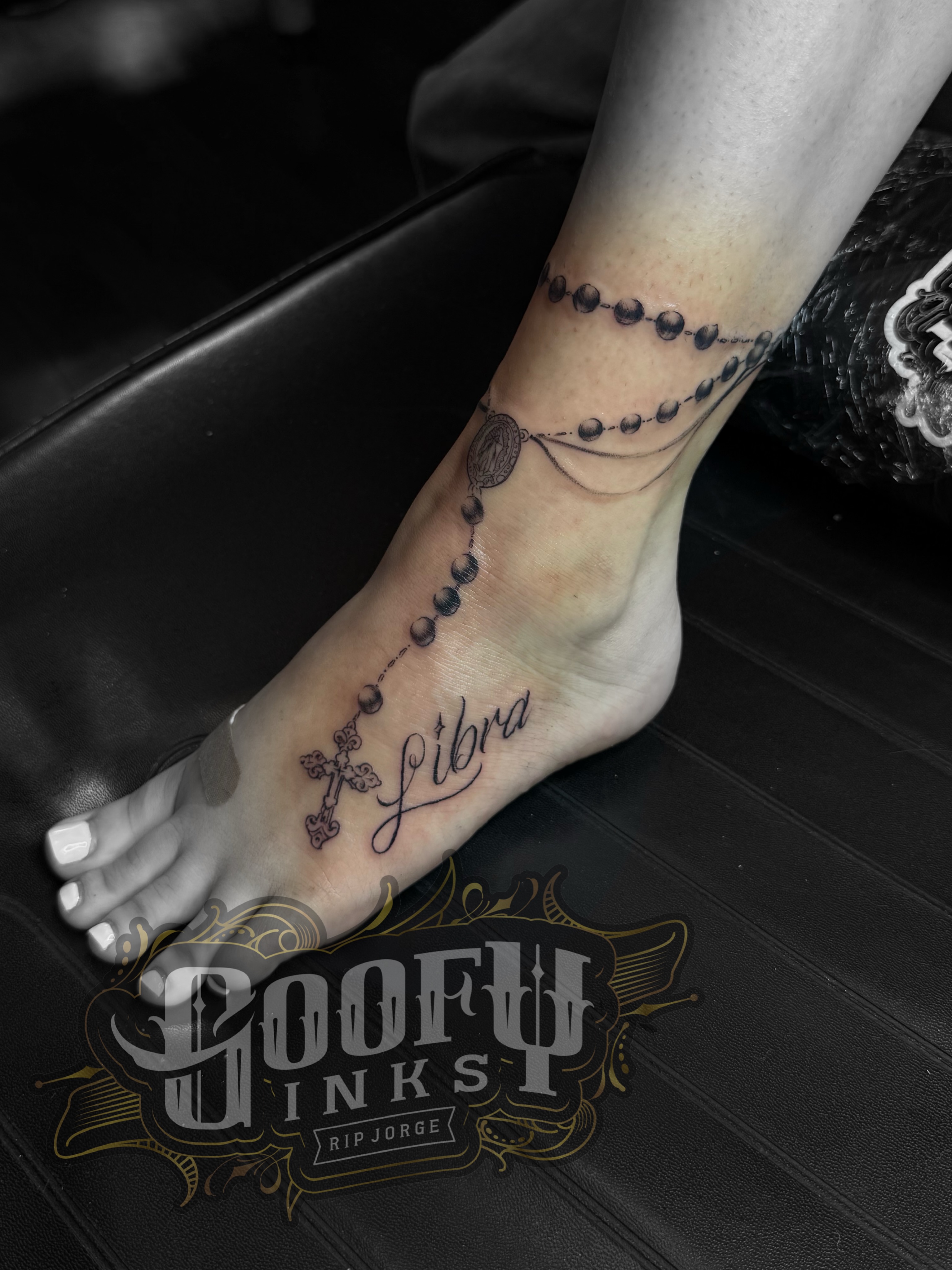 Tattoo by @goofyinks — black_and_grey