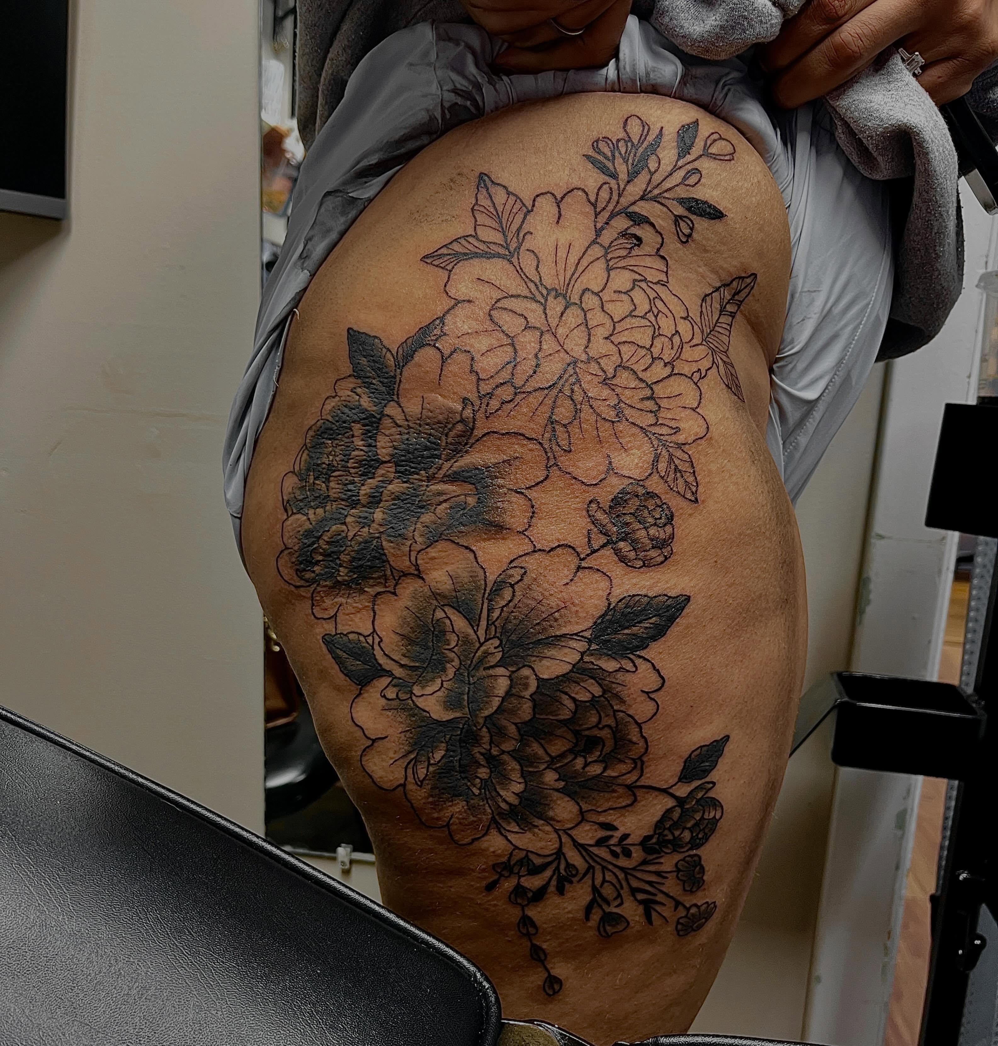 Tattoo by @penn.ink.ton — black_and_grey