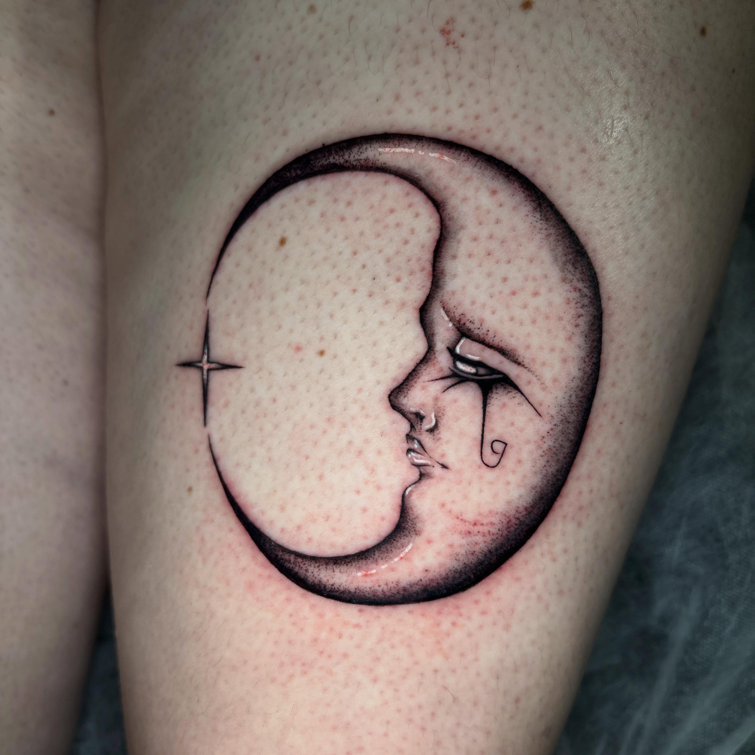 Tattoo by @b2_spiritink β dotwork, realism