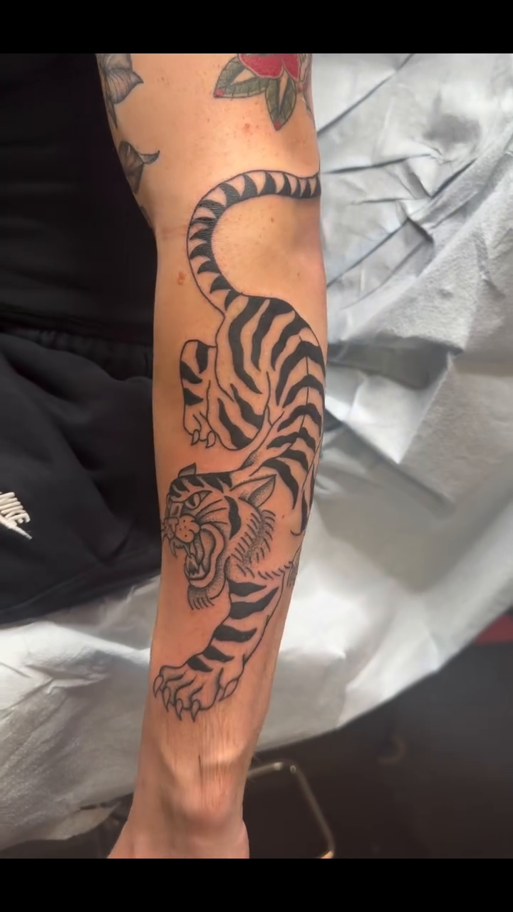 Tattoo by @tattoos_by_erika — japanese_irezumi, black_and_grey
