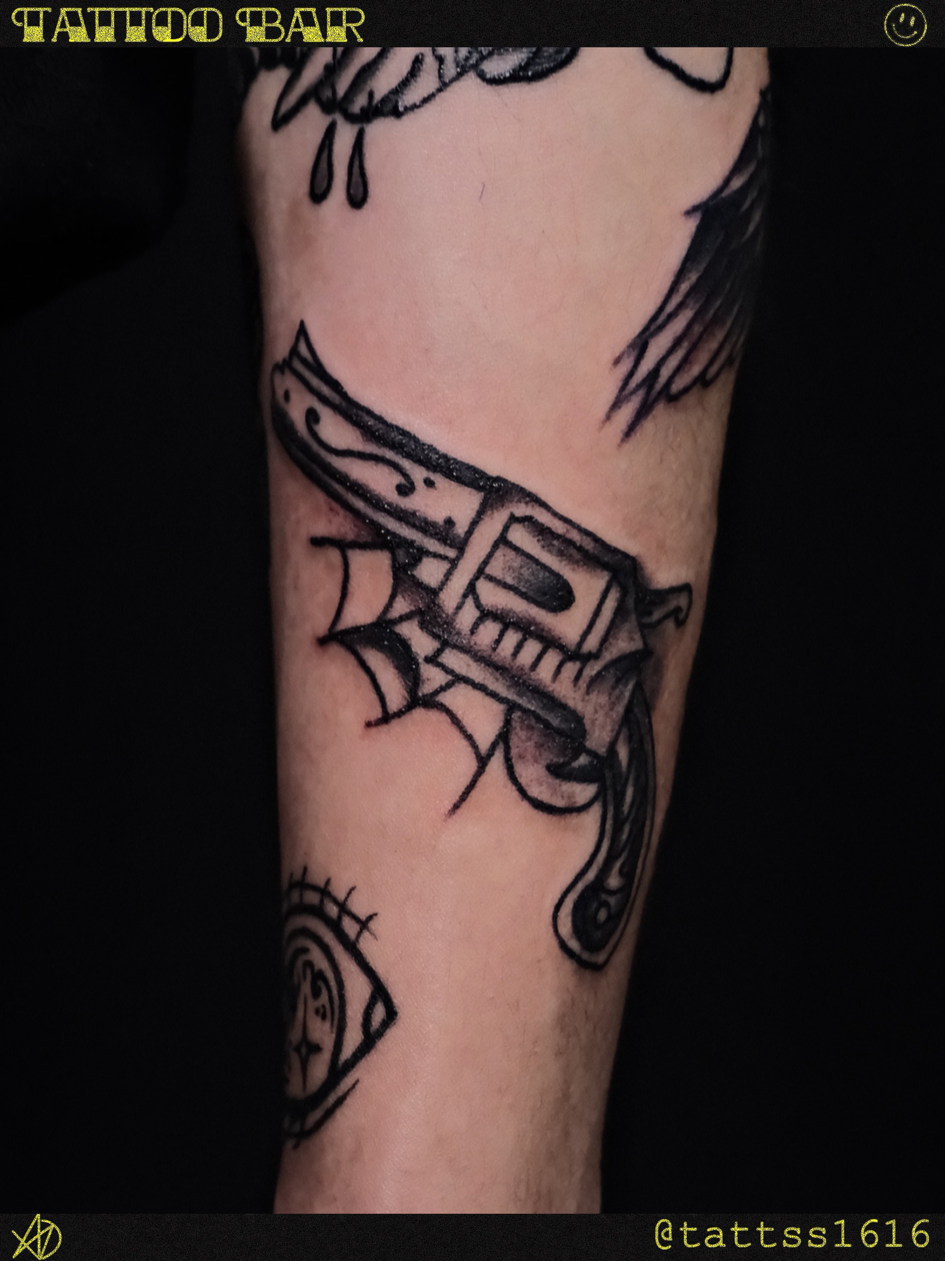 Tattoo by @tatts1616 — black_and_grey