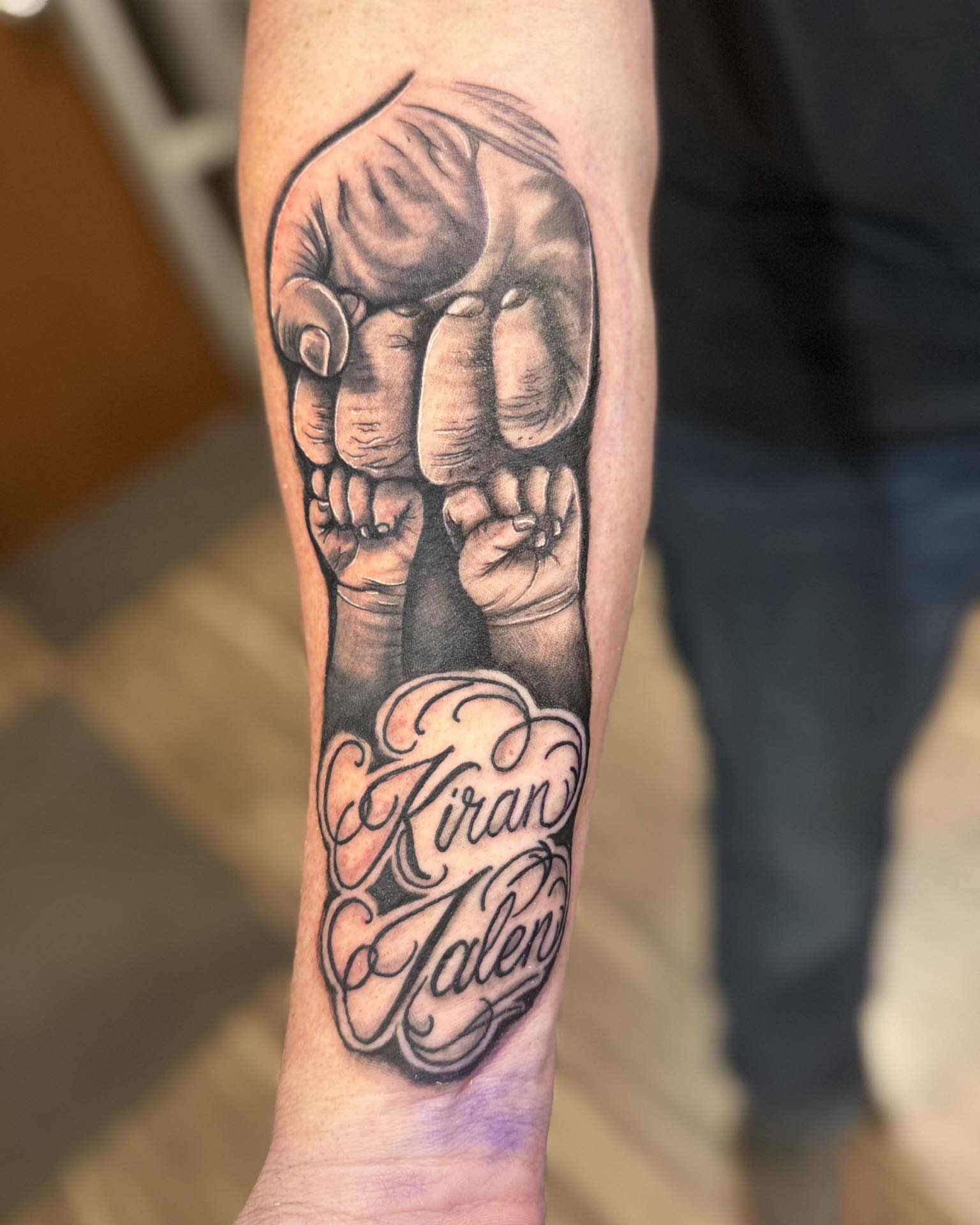 Tattoo by @c_lupori — black_and_grey