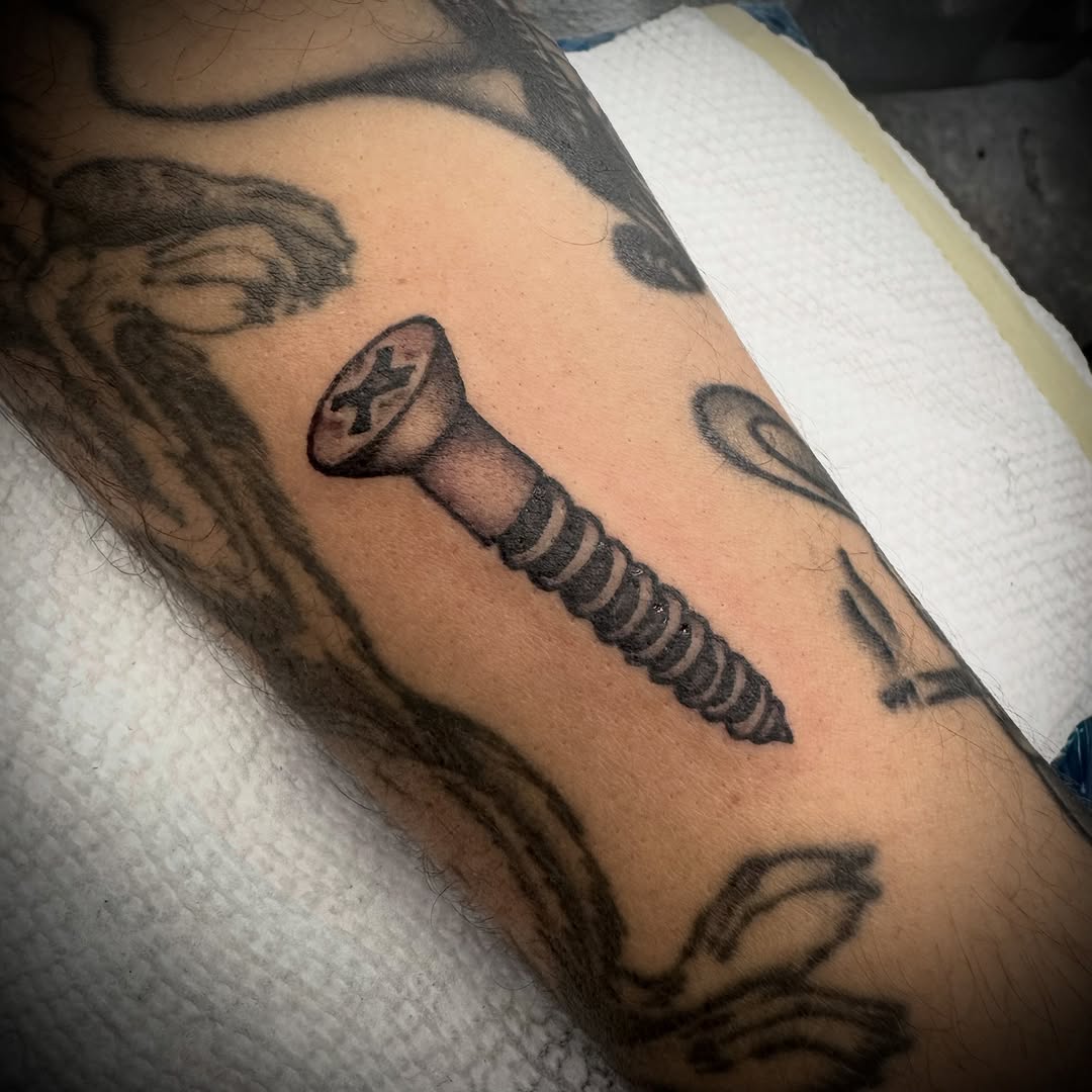 Tattoo by @kristenpaigetattoo — black_and_grey, realism