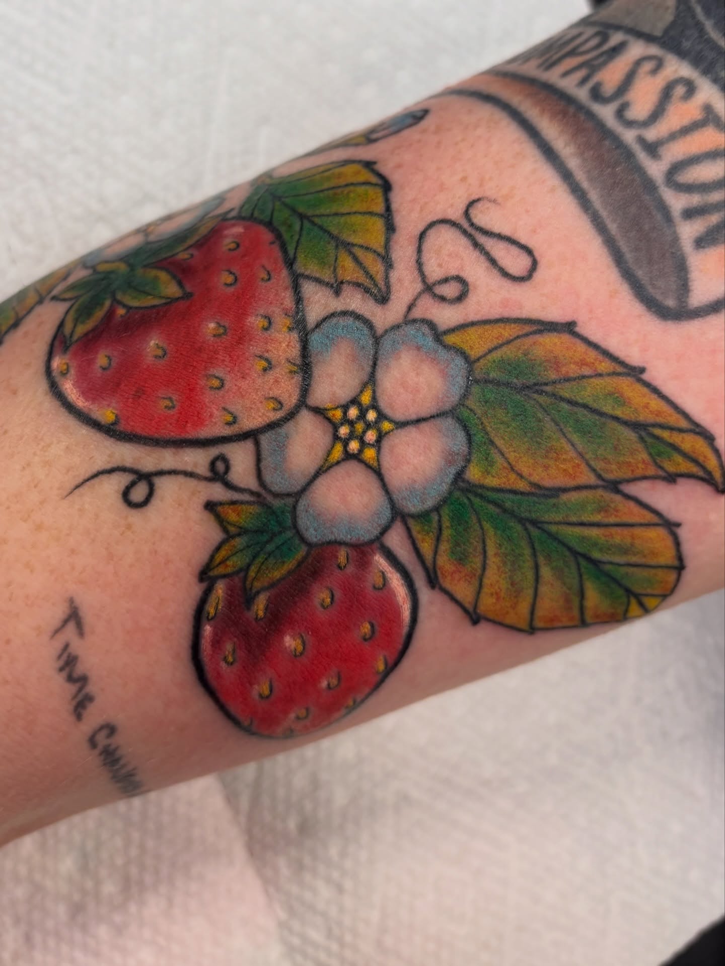 Tattoo by @chainsmokinmeg — american_traditional, realism