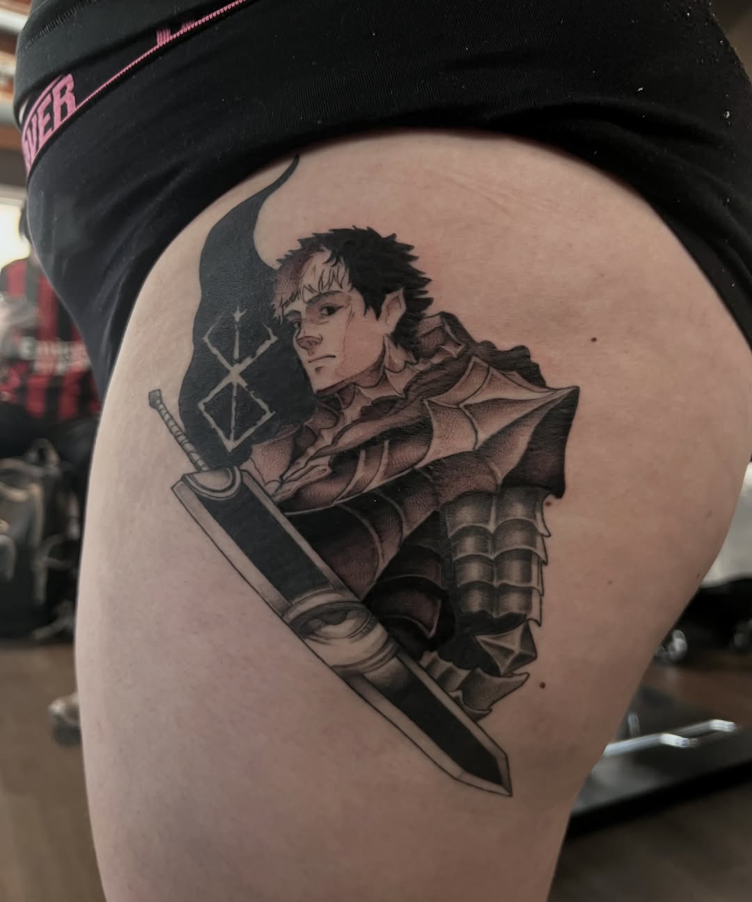 Tattoo by @makoto.tattooarts — black_and_grey, realism