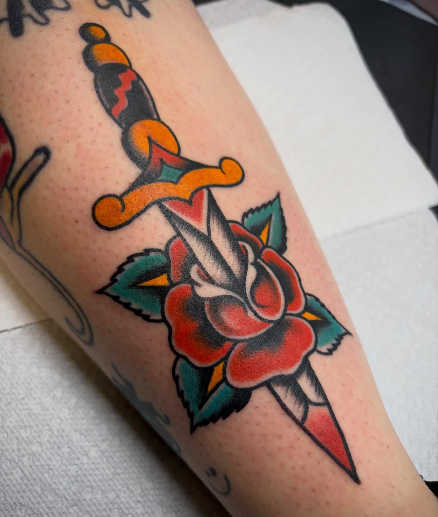 Tattoo by @micheal_tattoo โ american_traditional