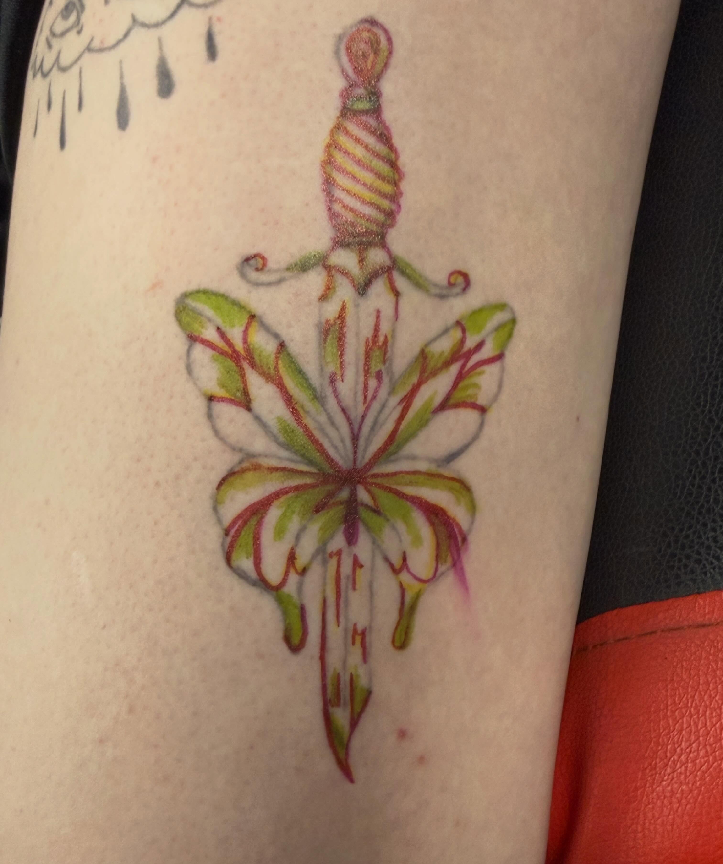 Tattoo by @loui_lays_ink — new_school, ornamental